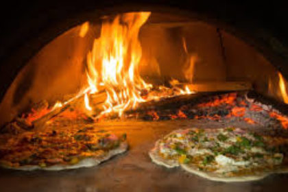 Pizzaoven binnenzijde